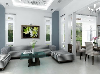 Mẫu màu sơn phòng khách đẹp