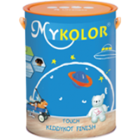 Sơn pha màu nội thất hương Socola Mykolor Touch Kiddykot Finish